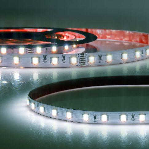 LED SIL RGB+WW+KW CCT Flexband, 48V DC, 17W, IP20, 5in1 Chip, 10m Rolle, 60 LED/m