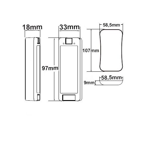 LED FUNK SPI-Controller für 8 - 1024 Pixel inkl. Fernbedienung, 12-24V DC, 8A