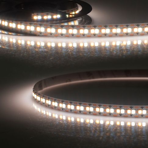 LED CRI923/960 Linear10 CCT Flexband, 24V DC, 10W ww + 10W kw, IP20, 5m Rolle, 240 LED/m