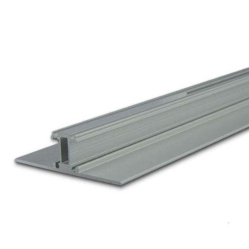 LED Leuchtenprofil 2SIDE Aluminium pulverbeschichtet silber, 200cm