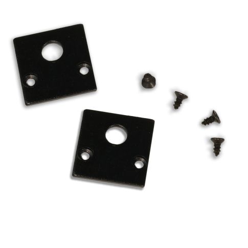 Track48 Endkappe für Aufbauschiene flat, schwarz, 2 Stück