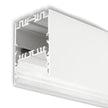 LED Leuchtenprofil LAMP40 Up&Down Aluminium weiß pulverbeschichtet
