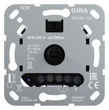 GIRA 247000 RTR 230 V Öffner Einsatz