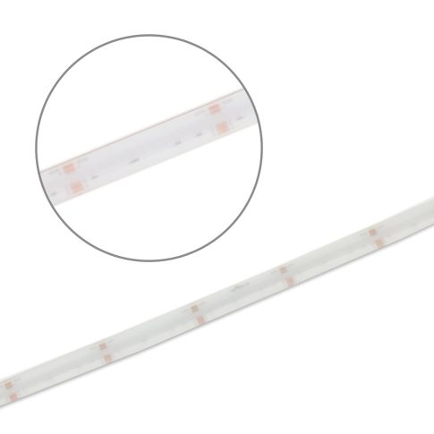 LED HT RGB+WW COB Flexband für bis zu 100°C Umgebungstemp., 24V DC, 19 W, IP68, 5m Rll, 896 LED/m