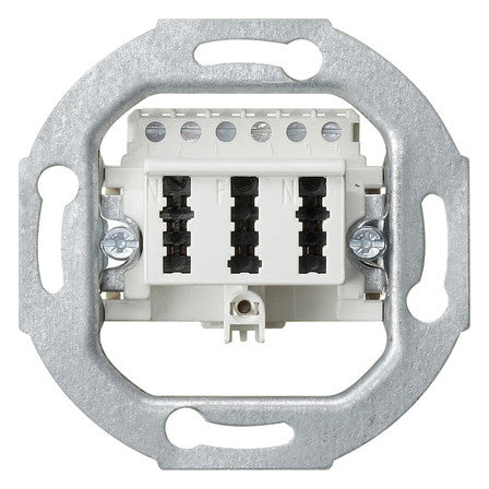 GIRA 003302 TAE-Anschlussdose TAE 3 x 6 NFN