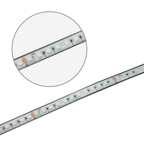LED AQUA RGB 48V Flexband, 14,4W, IP68, 20m Rolle, 96 LED/m