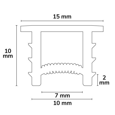 FLEX-COVER10 Twist+Bend, Silikon, opal, 20m Rolle