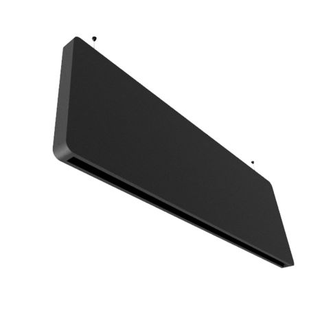 Akustik-Pendel-BAFFEL TRACK48ID (unbestückt) schwarz, 1500mm, DALI dimmbar, indirekt: 17W 3000K