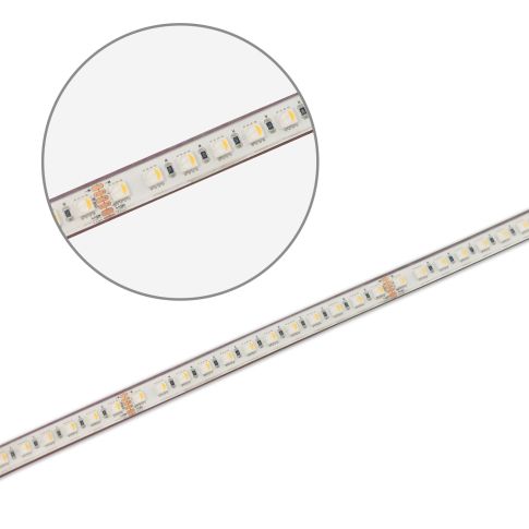 LED AQUA RGB+WW Flexband, 48V DC, 19W, IP68, 20m Rolle, 96 LED/m