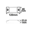 LED Konstantstrom Trafo 100/180/270/350/440mA, 10W, Push/1-10V/DALI dimmbar