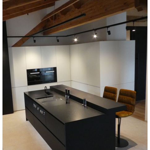 3-Phasen Schienen-Adapter für GU10-Spots, schwarz matt