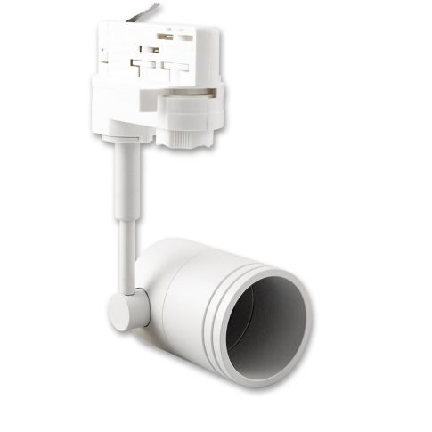 3-Phasen Schienen-Adapter für GU10-Spots, weiß