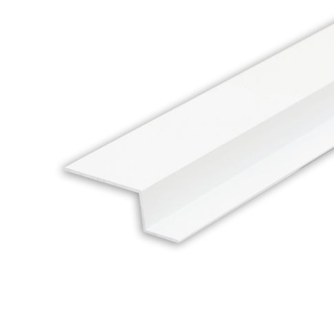LED Trockenbau S-Profil 12, weiß RAL 9003 200cm