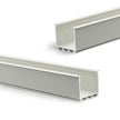 LED Einbauprofil WING20 Miniflansch gerade, eloxiert L: 200cm