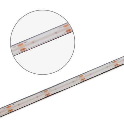 LED HT940 COB Flexband für bis zu 100°C Umgebungstemp., 24V DC, 14,4W, IP68, 4000K, 5m Rll, 480 LED/