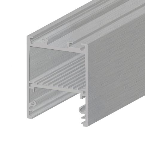 LED Leuchtenprofil LAMP30 V2 Aluminium silber pulverbeschichtet, 200cm