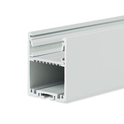 LED Aufbauprofil LAMP30 V1 Aluminium weiß RAL 9003 200cm